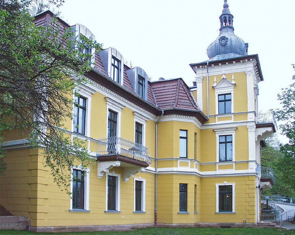Die Villa Jordan in Rudolstadt